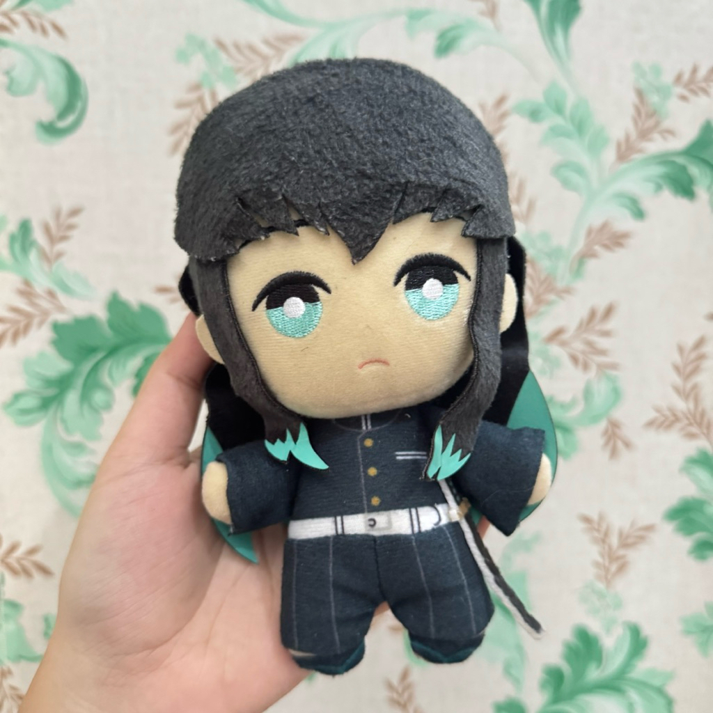 Ganci Demon Slayer Muichiro Tomonui — Banpresto Kimetsu no Yaiba official plush keychain Tokito Muic