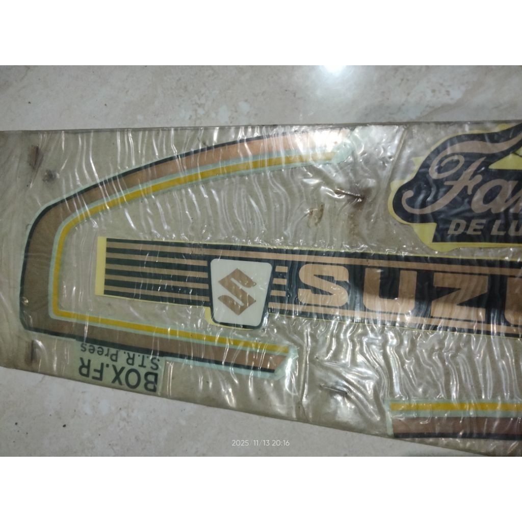 striping stiker sticker Suzuki fr80 fr  fr80n family deluxe CDI nos