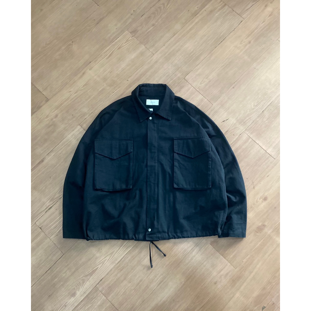 BOXY FISHTAIL SHORT M65 MILITARY STYLE BIG POCKET JAKET BY ORDINARY