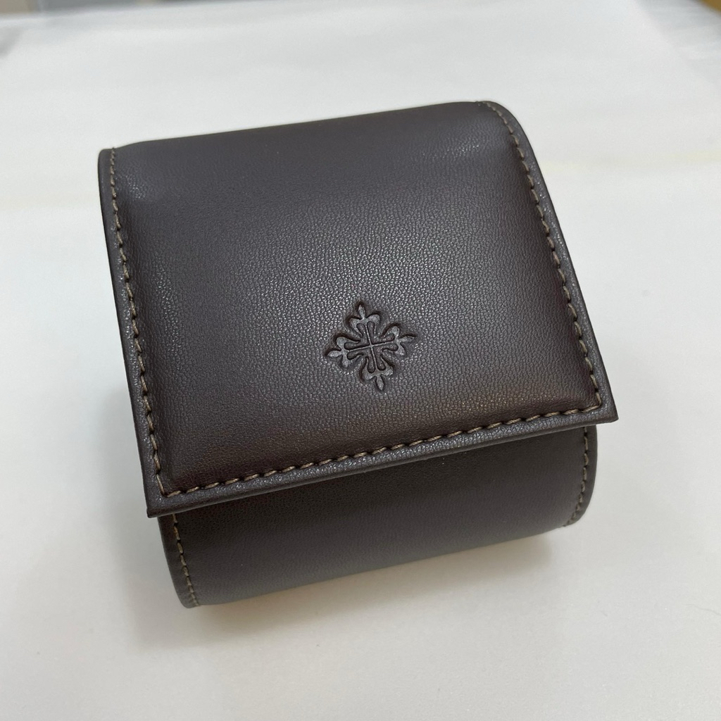 Box Jam Tangan Patek Philip Kotak Pouch Travel Leather Mewah