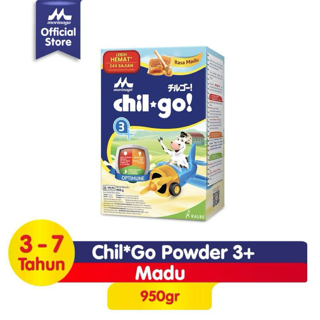 Morinaga chil go 3+ 950gram