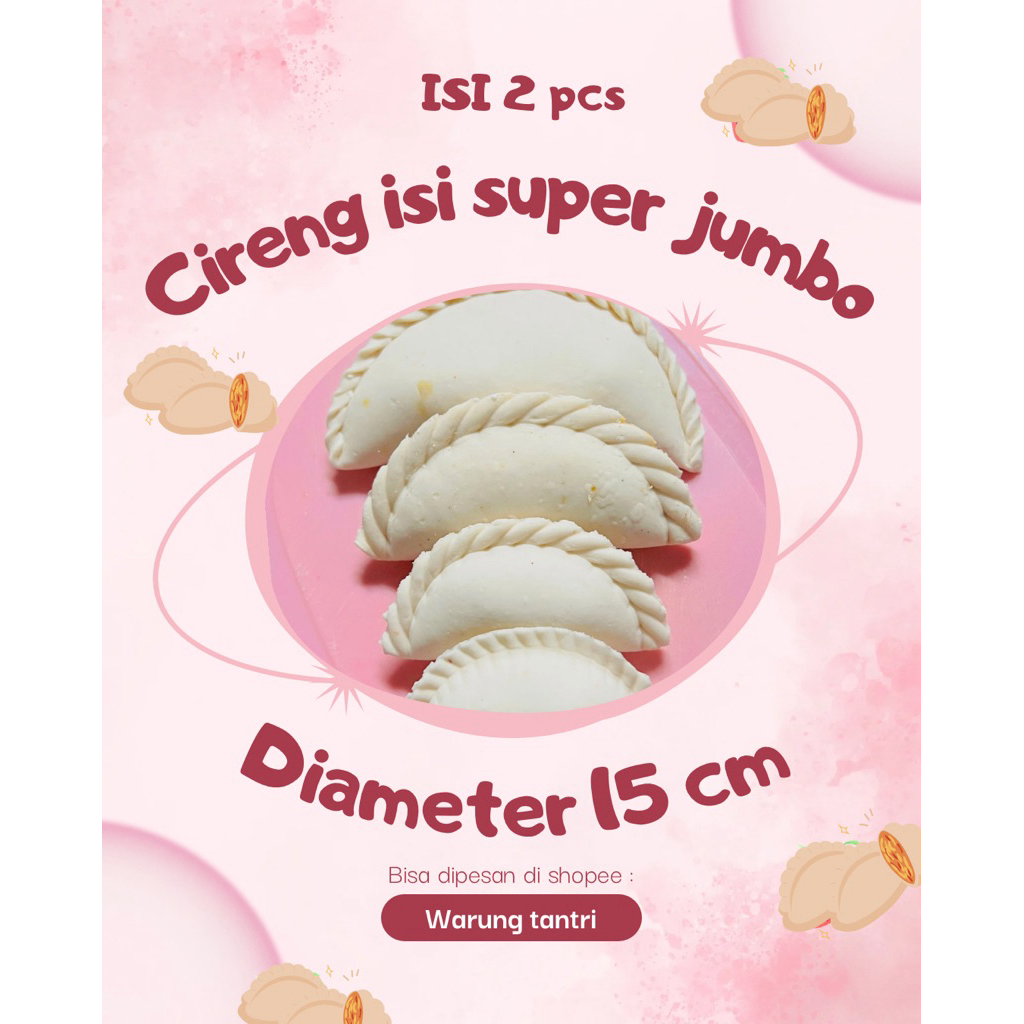 CIRENG JUMBO ISI KEJU MOZARELLA