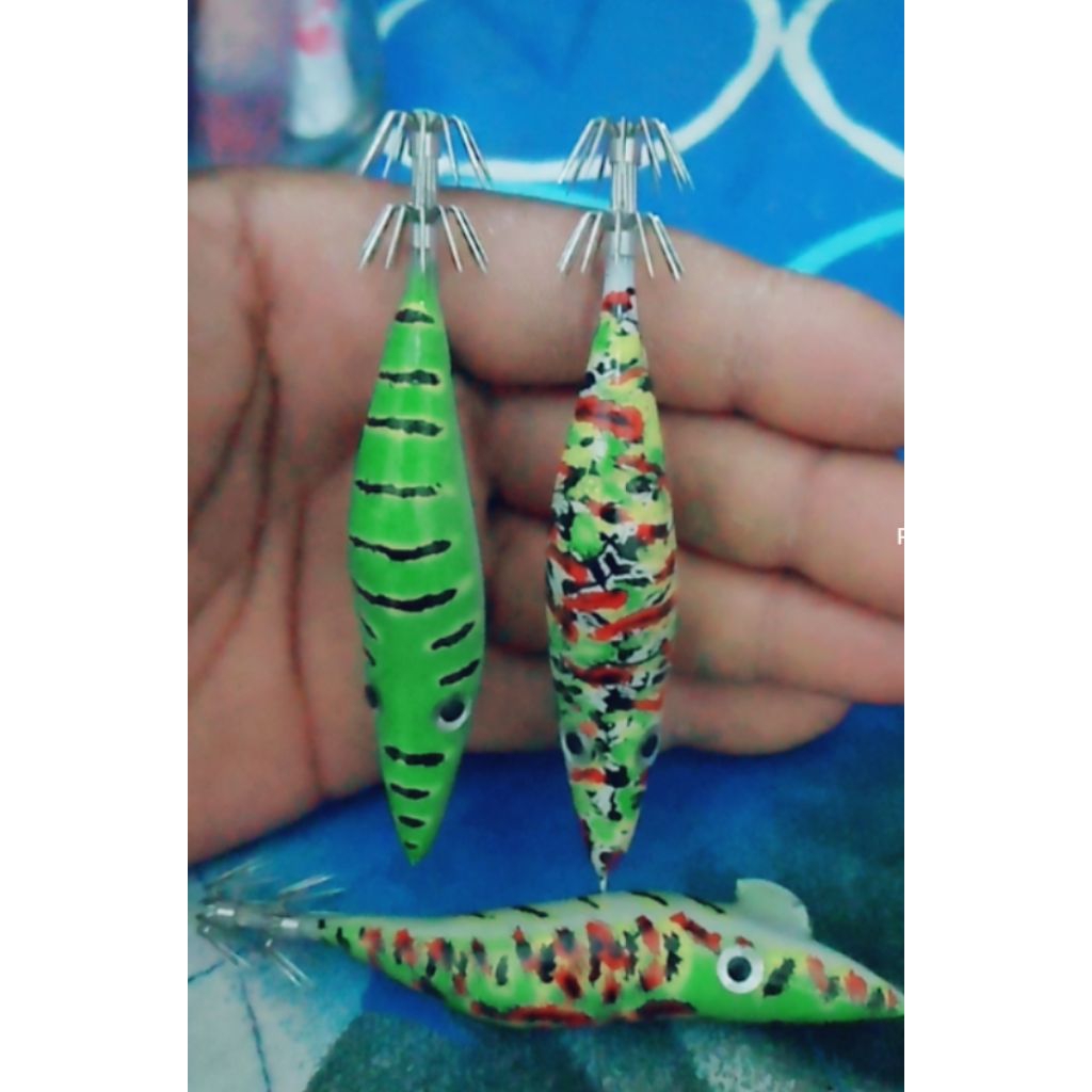 2 Pcs,  Umpan Cumi Kiler Terbaik