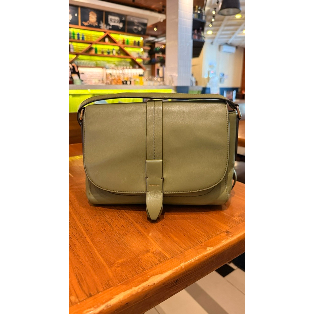 Beanpole Leather Sling Bag