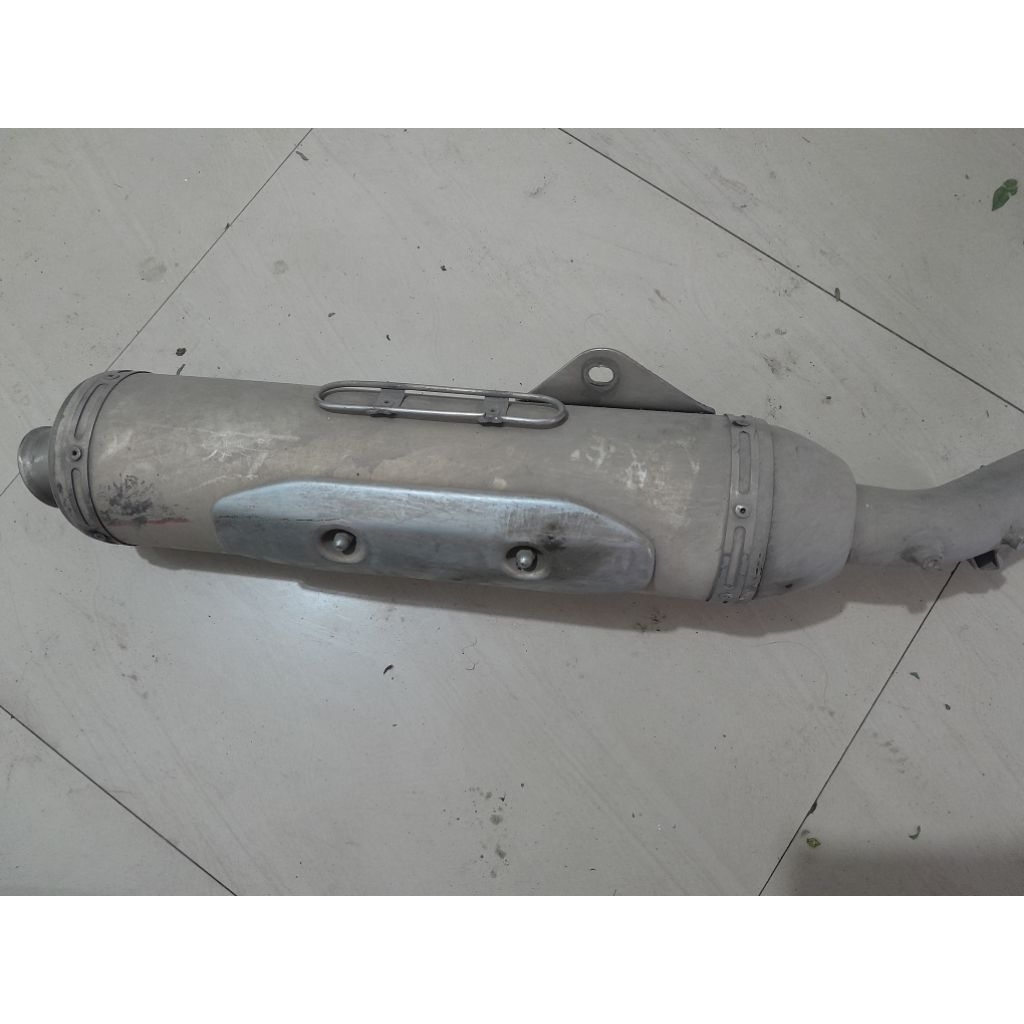 knalpot pulsar 220 copotan original blm di bobok