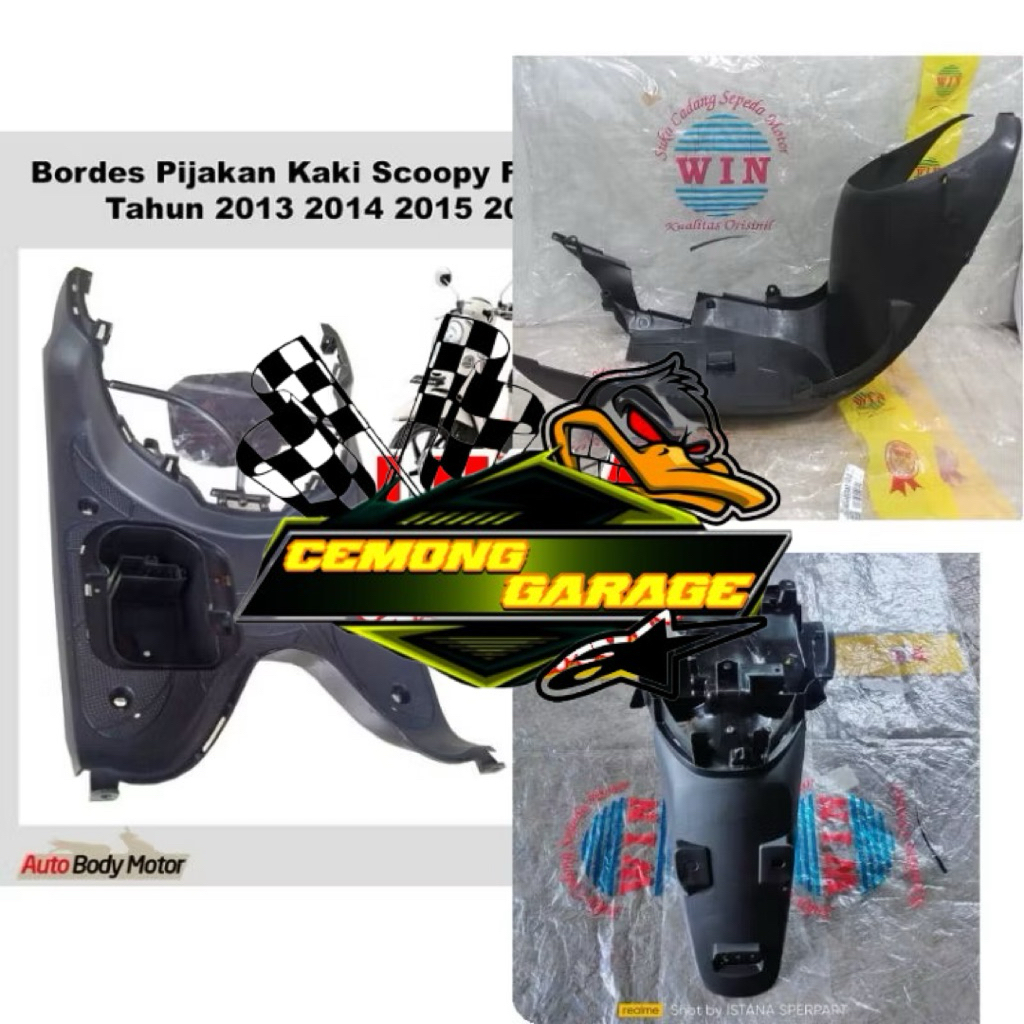 cover body kasar scoopy fi 2013-2014- 2015
