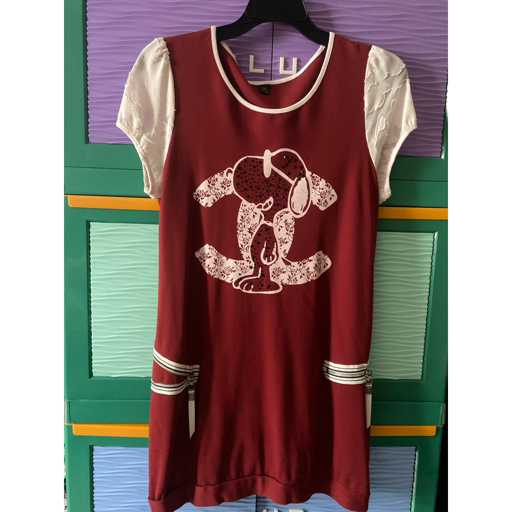 Preloved dress snoopy
