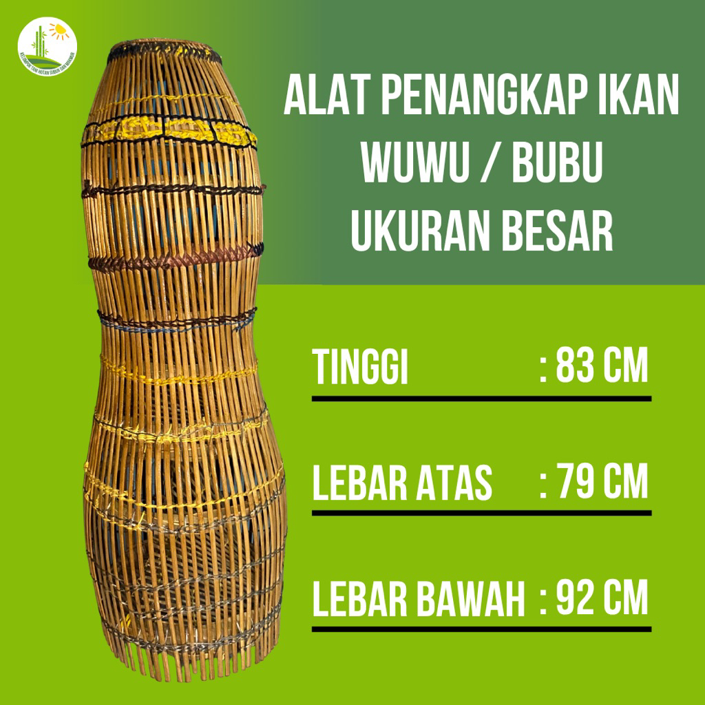 Alat penangkap ikan wuwu / bubu besar / perangkap ikan udang / perangkap ikan tradisional