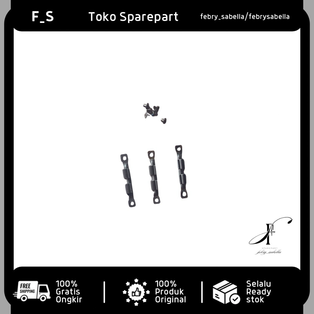 plat seng tatakan pengunci lcd iphone 8 ori copotan