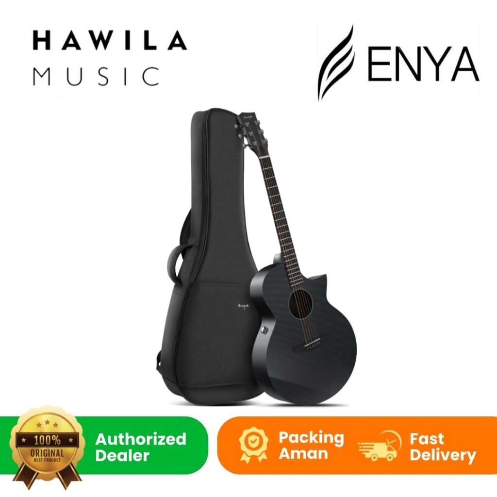 Gitar Akustik Elektrik Gitar Enya X3 Pro SP1 41inch - Enya X3 Pro Mini SP1 36inch Carbon