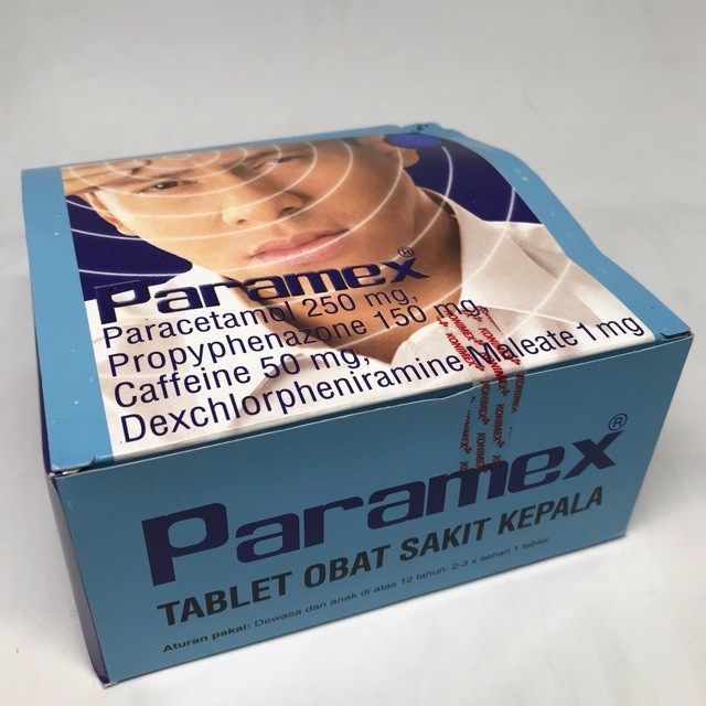 PARAMEX SAKIT KEPALA 1 BOX (ISI 50 BLISTER)