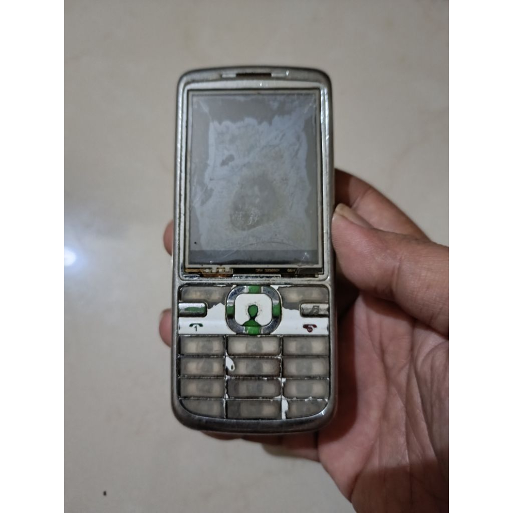 HP Maxtron MG-286 Full Silver Original Bahan Gambling Jadul Langka Unik Imut Speaker Bass Stereo Jos