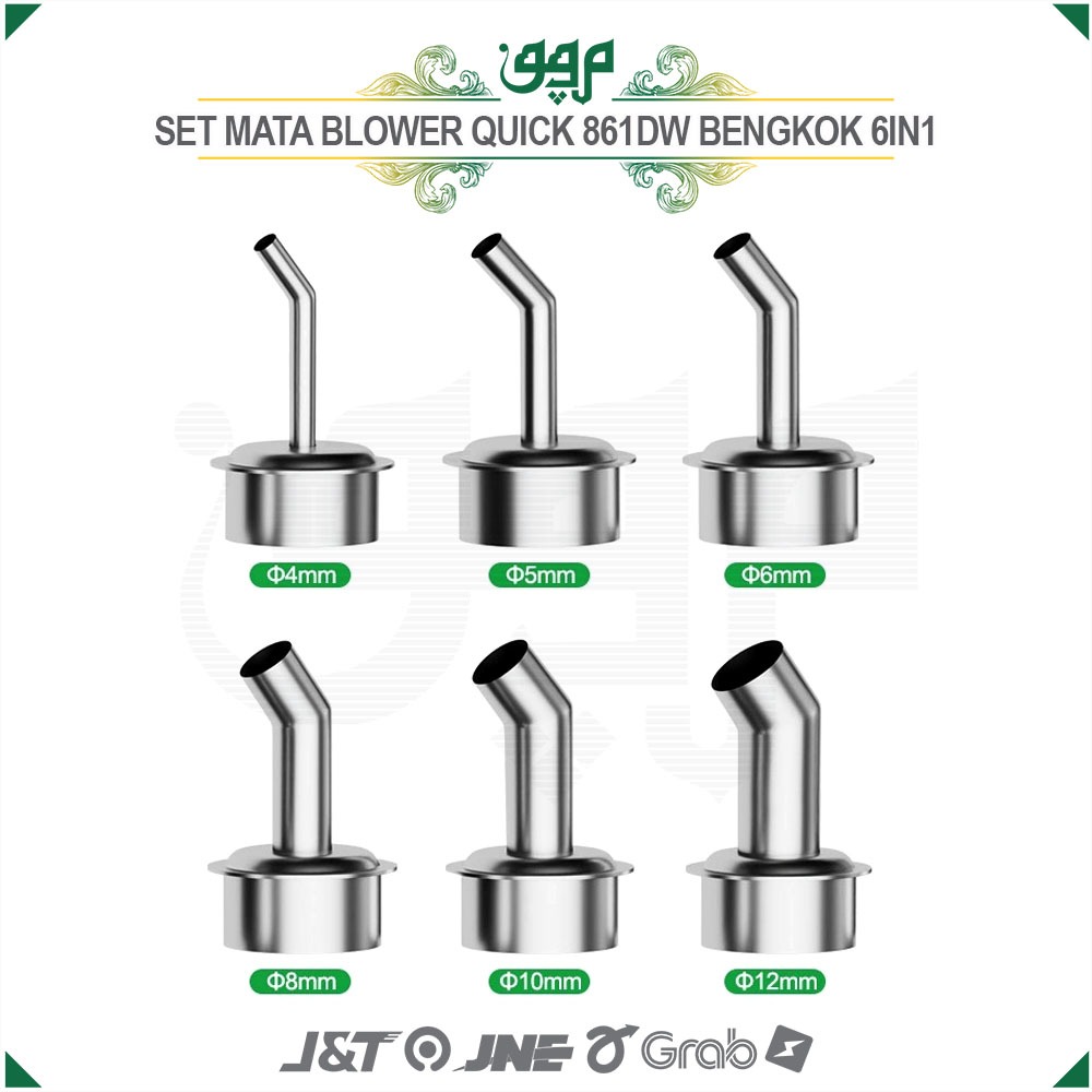 Set Mata Blower Quick 861DW 6 Pcs
