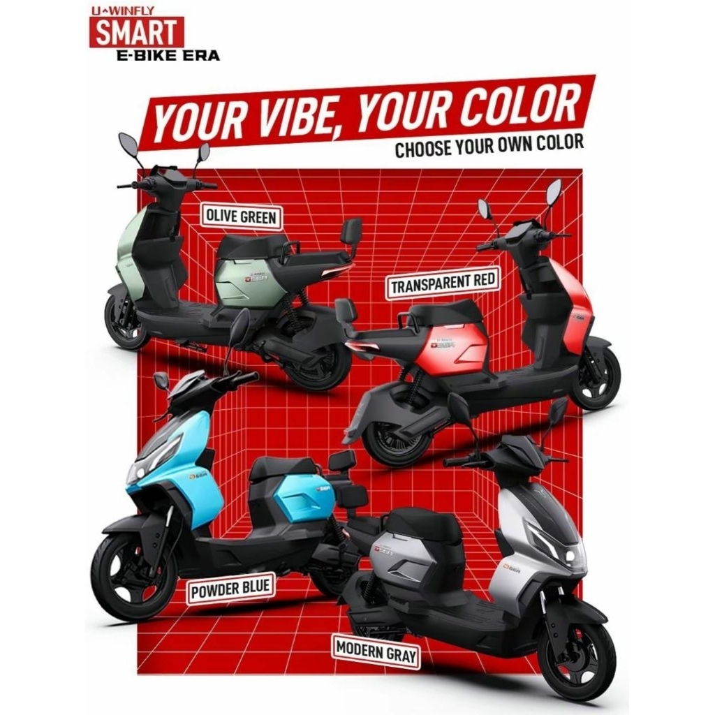 SEPEDA LISTRIK UWINFLY D66a