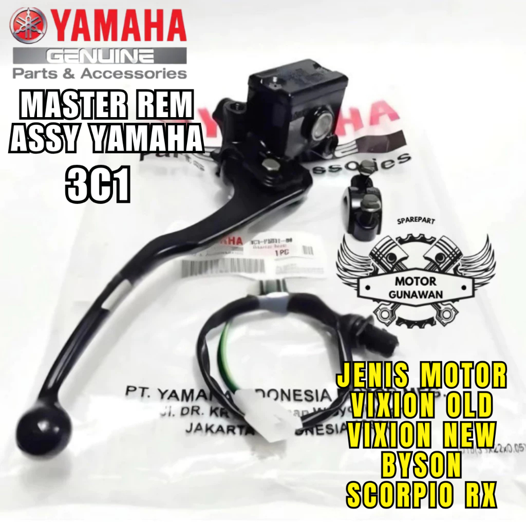 3C1-F583T-00 ORIGINAL Master Rem Set 3C1 Yamaha Vixion OLD Vixion NEW Byson Scorpio RX