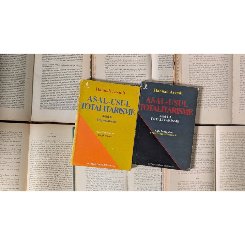 [Rare, Preloved] Hannah Arendt - Asal-usul Totalitarisme (Jilid 2 & 3)