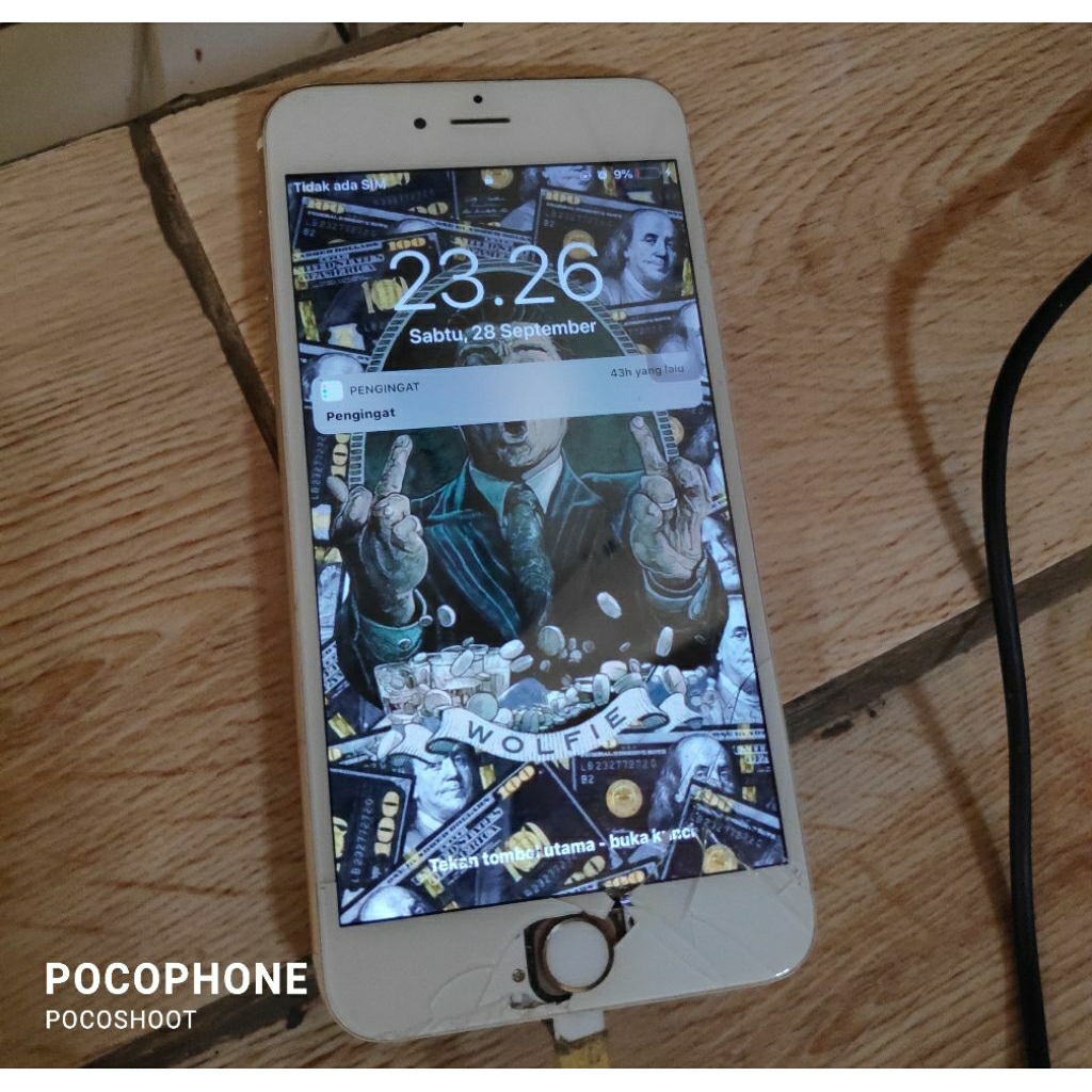 Mesin iPhone 6 plus 64gb normal MINUS passcode /Mesin Ip 6 plus murah/Baca deskripsi