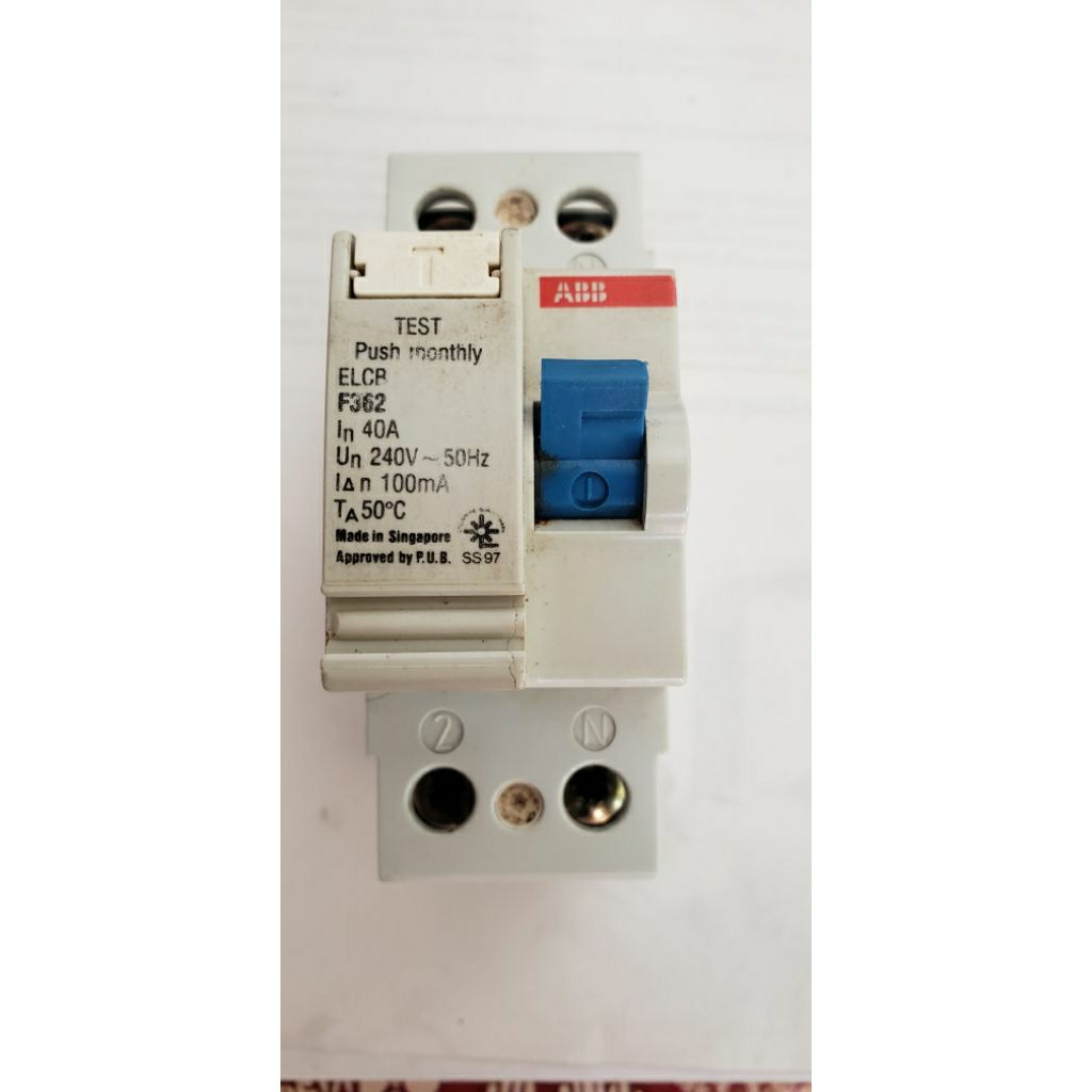 RCCB F362 ABB 2P 40A 240V
