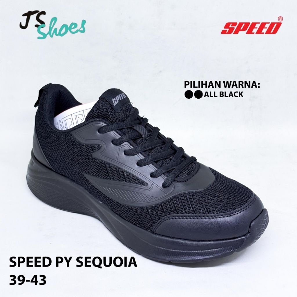 SPEED PY SEQUOIA - SEPATU SNEAKERS SEPATU SEKOLAH TALI ANAK DEWASA MERK SPEED ORIGINAL