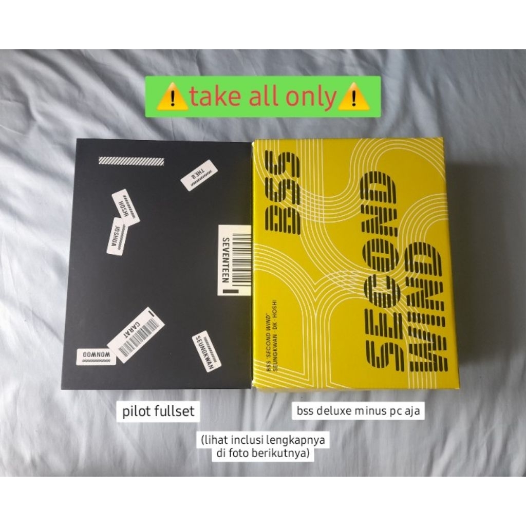 seventeen pilot membership kit bss deluxe photocard pc set scoups jeonghan joshua jun hoshi wonwoo w