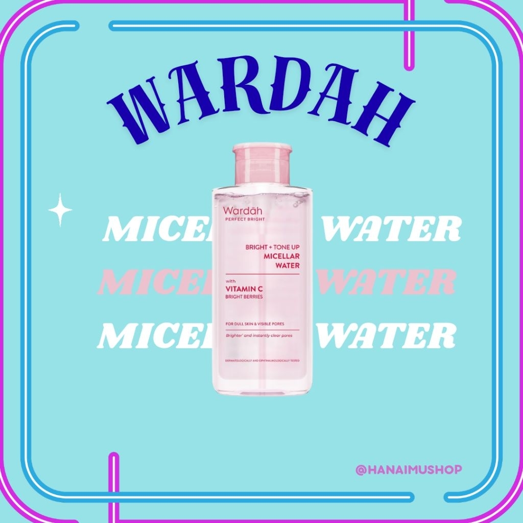 Wardah Micellar Water, Remover Makeup
