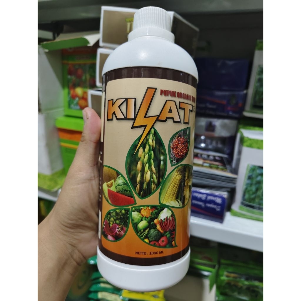 ( 1 Liter ) Pupuk KILAT 1 Liter Pupuk Organik Cair POC KILAT Hormon Kilat
