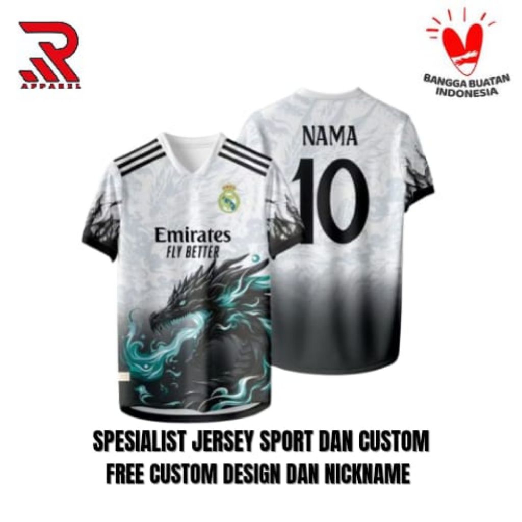 JERSEY MADRID DRAGON NAGA 2025