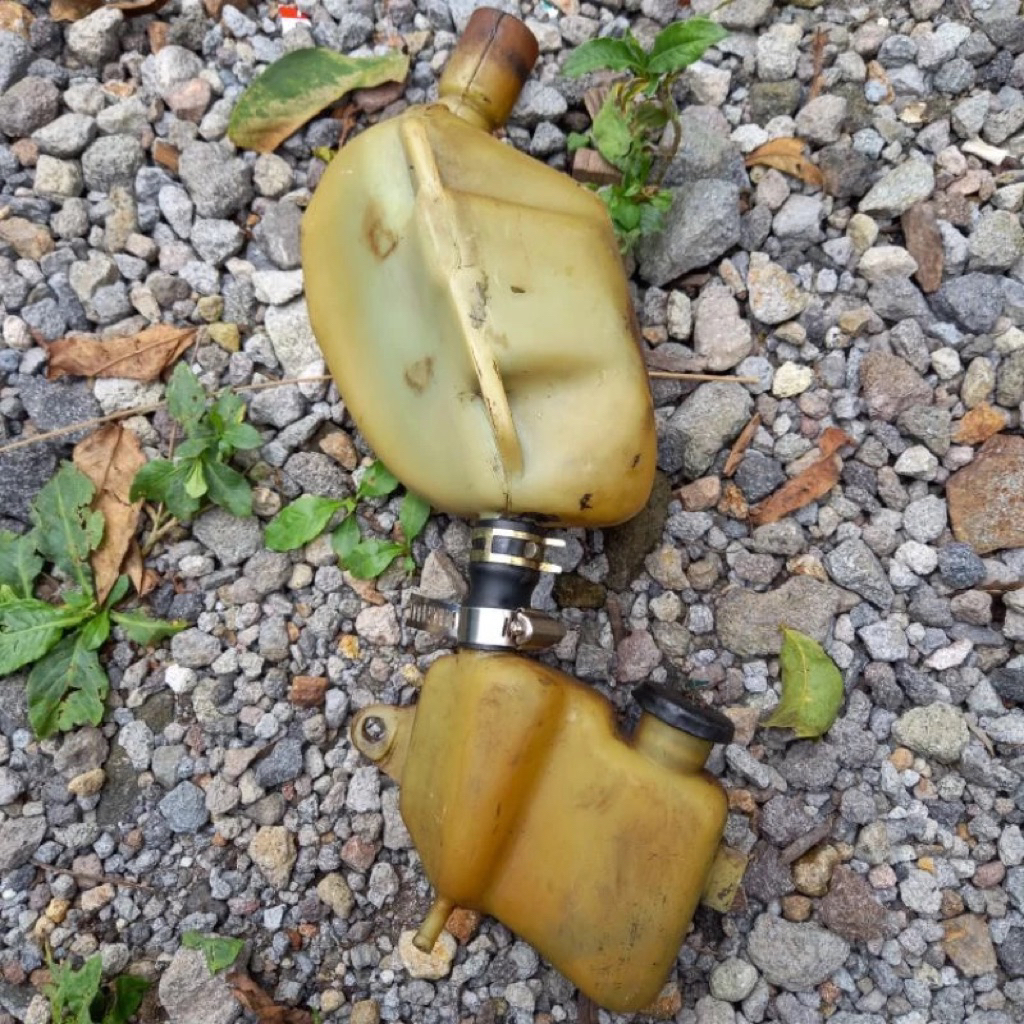 Wadah tempat oli samping Suzuki RC 80 100 Bravo Original copotan motor