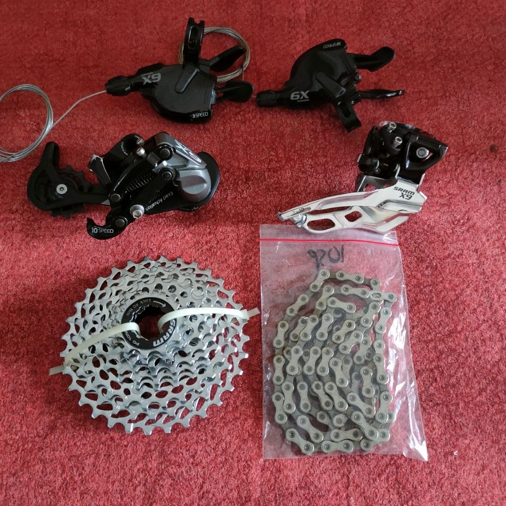 Mini Groupset SRAM X9 (3X10Sp)