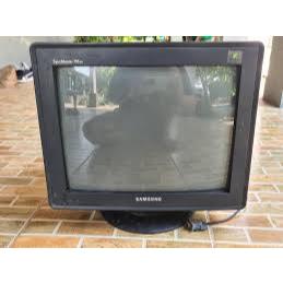 monitor tabung lama unit pc 16 inchi