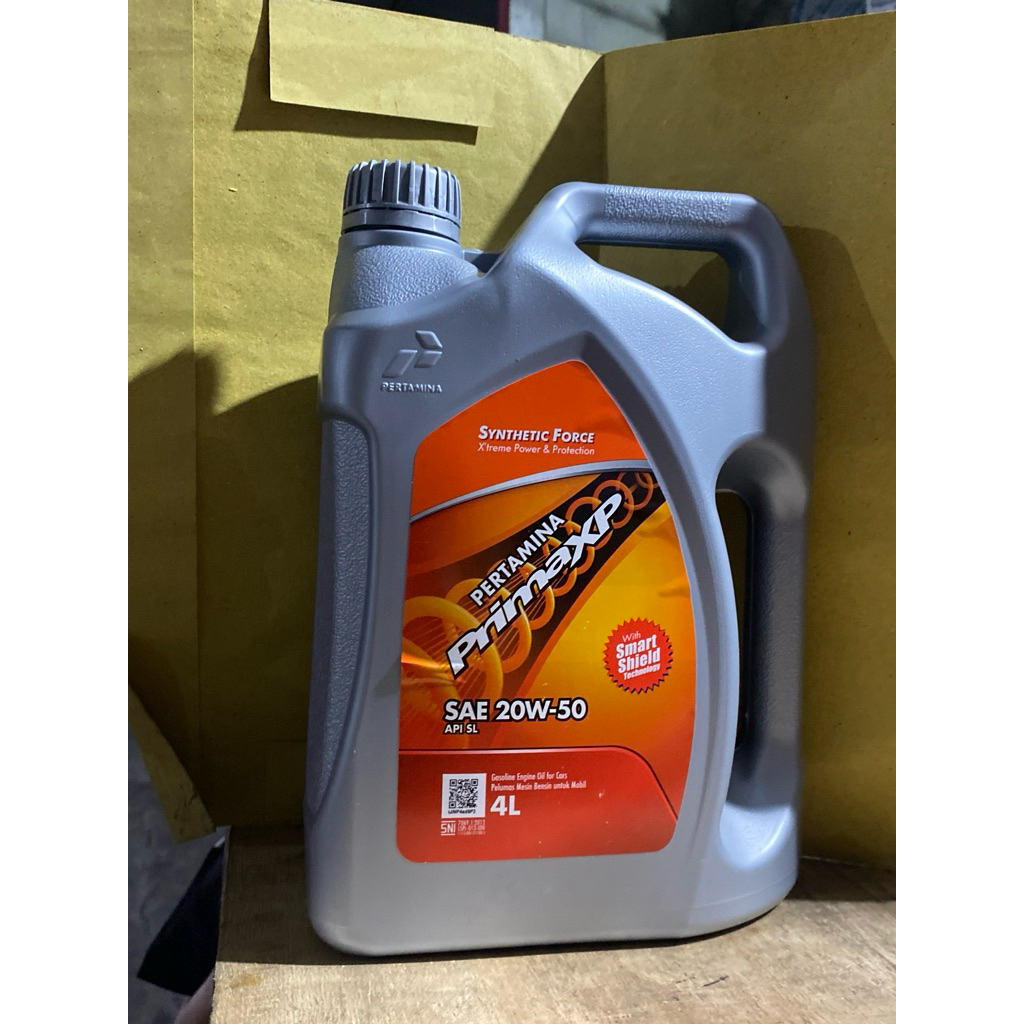 Oli motor/Mobil Pertamina PrimaXp 20w-50