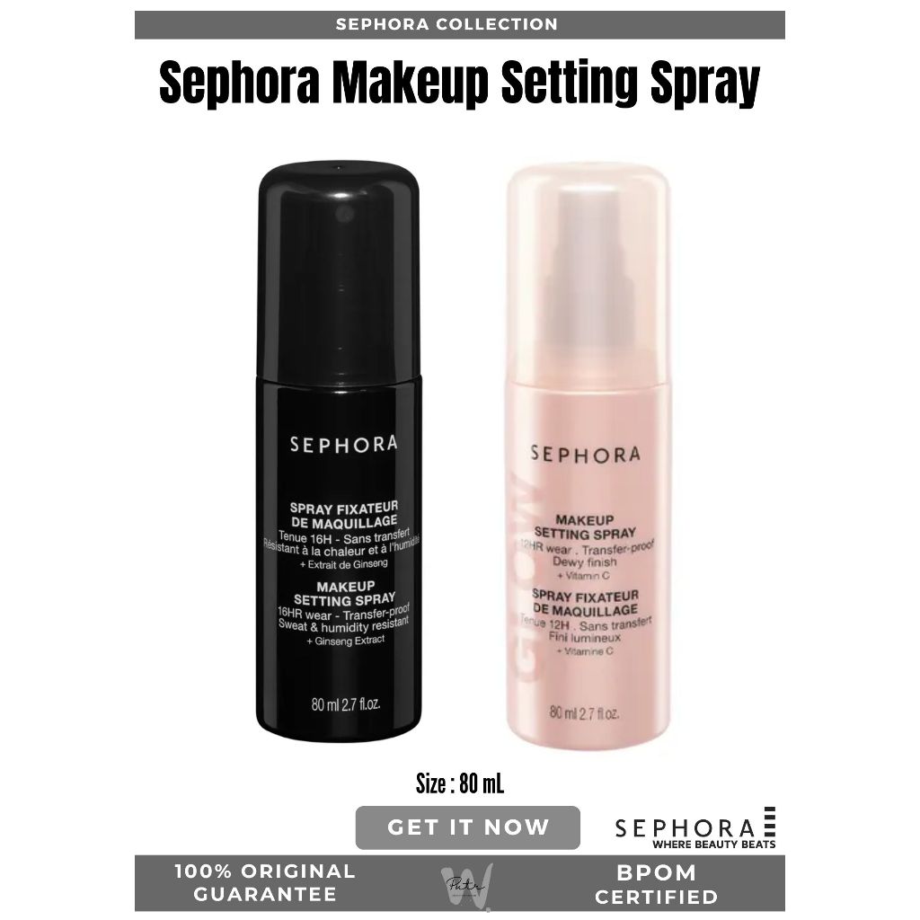 Sephora ( Matte / Glow ) Makeup Setting Spray