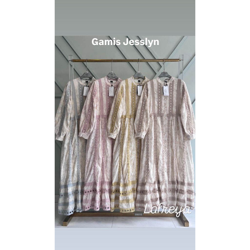 gamis jesslyn LFY / gamis Lafreya import