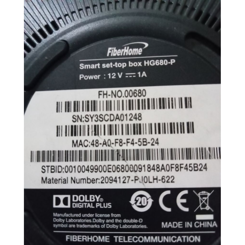 STB Android Hg680p android 6 RAM 2/8