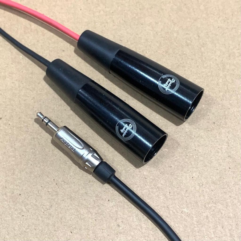 Kabel AUX-XLR, Vermouth OPUS, Amphenol & Musician Buddy Plug