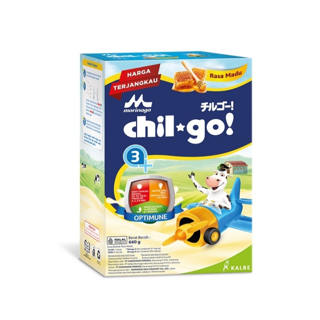 Chil Go 3+ Madu 3-12 Tahun 660gr