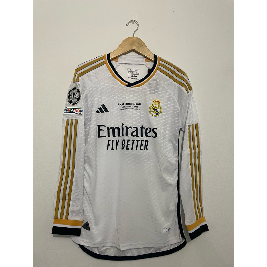 Jersey LongSleeve Real Madrid 23/24 Home Player Issue