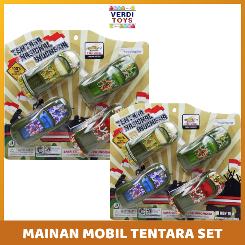 [COD]Mainan Anak Mobil Tentara Nasional Indonesia