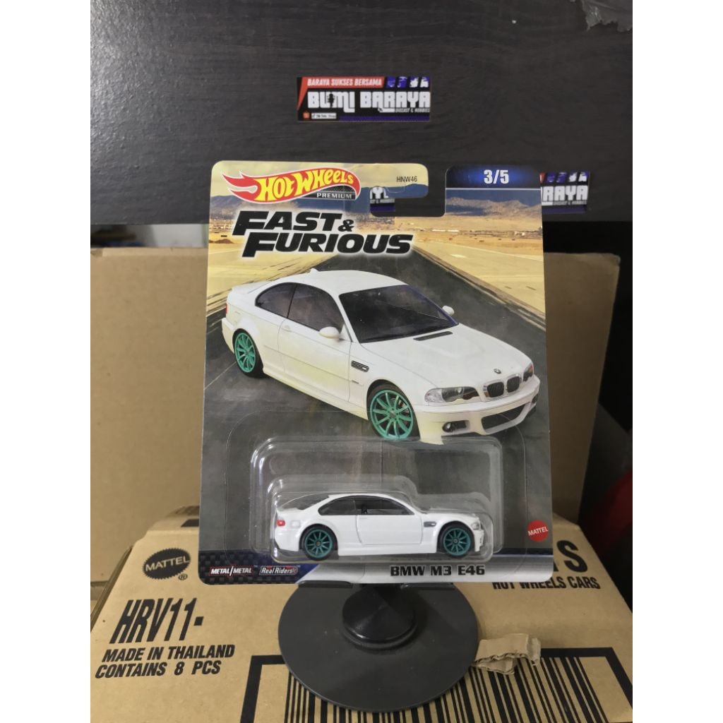 Hot Wheels Premium BMW M3 E46 Fast & Furious