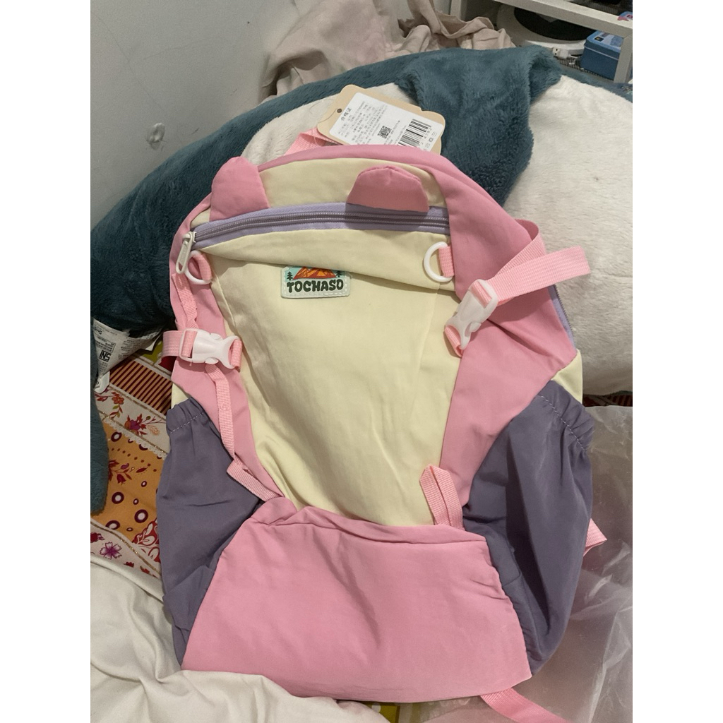 preloved ransel backpack anak pink tochaso backpack lucu tas lucu tas anak pink ransel pink ransel l