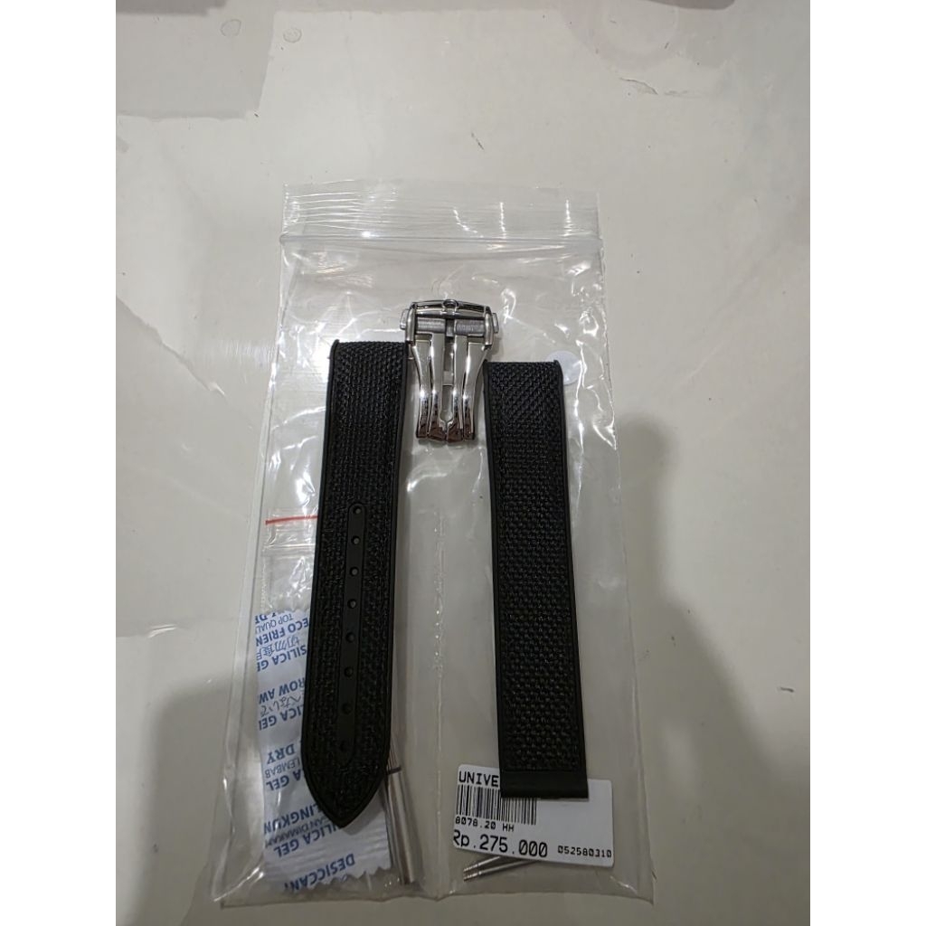 Strap Rubber Nylon Omega Speedmaster Professional Moonswatch 20mm Curved End