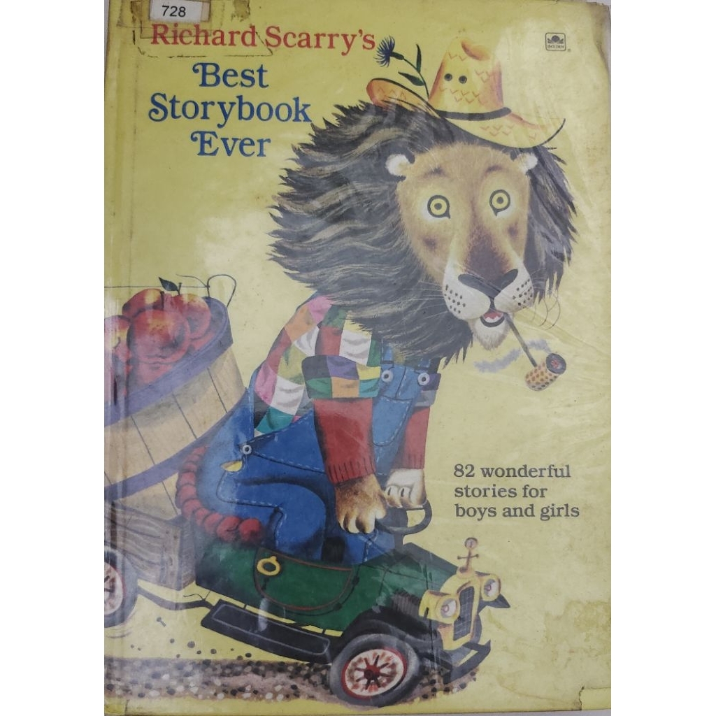 BUKU RICHARD SCARRY'S BEST STORYBOOK EVER BEKAS ORIGINAL