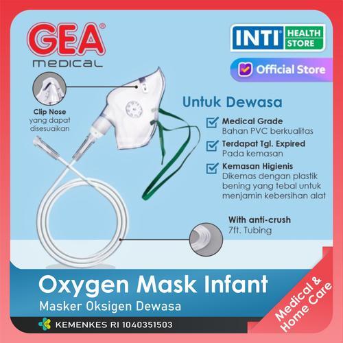 Masker Oksigen Onehealth Simple Oxygen Mask Onehealth Sungkup Oksigen