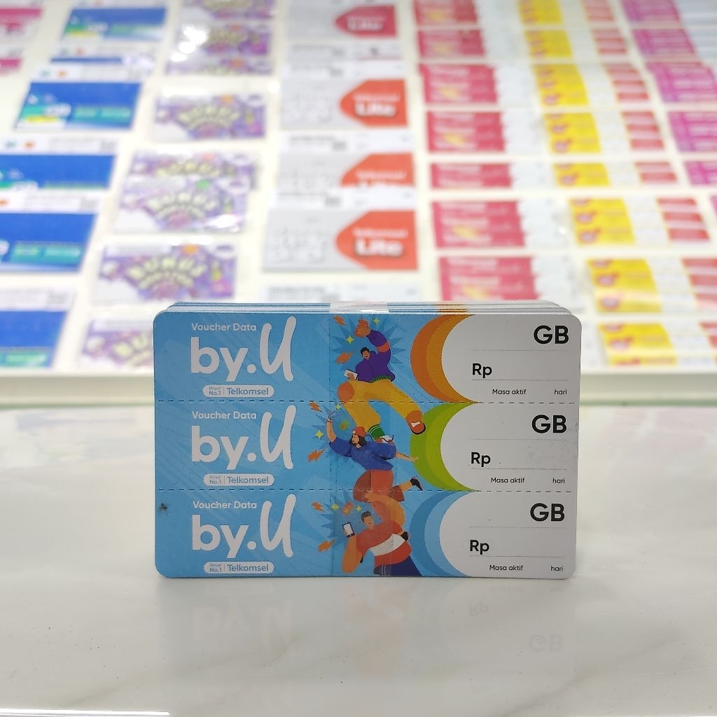 Voucher Kosong Telkomsel Byu Nasional