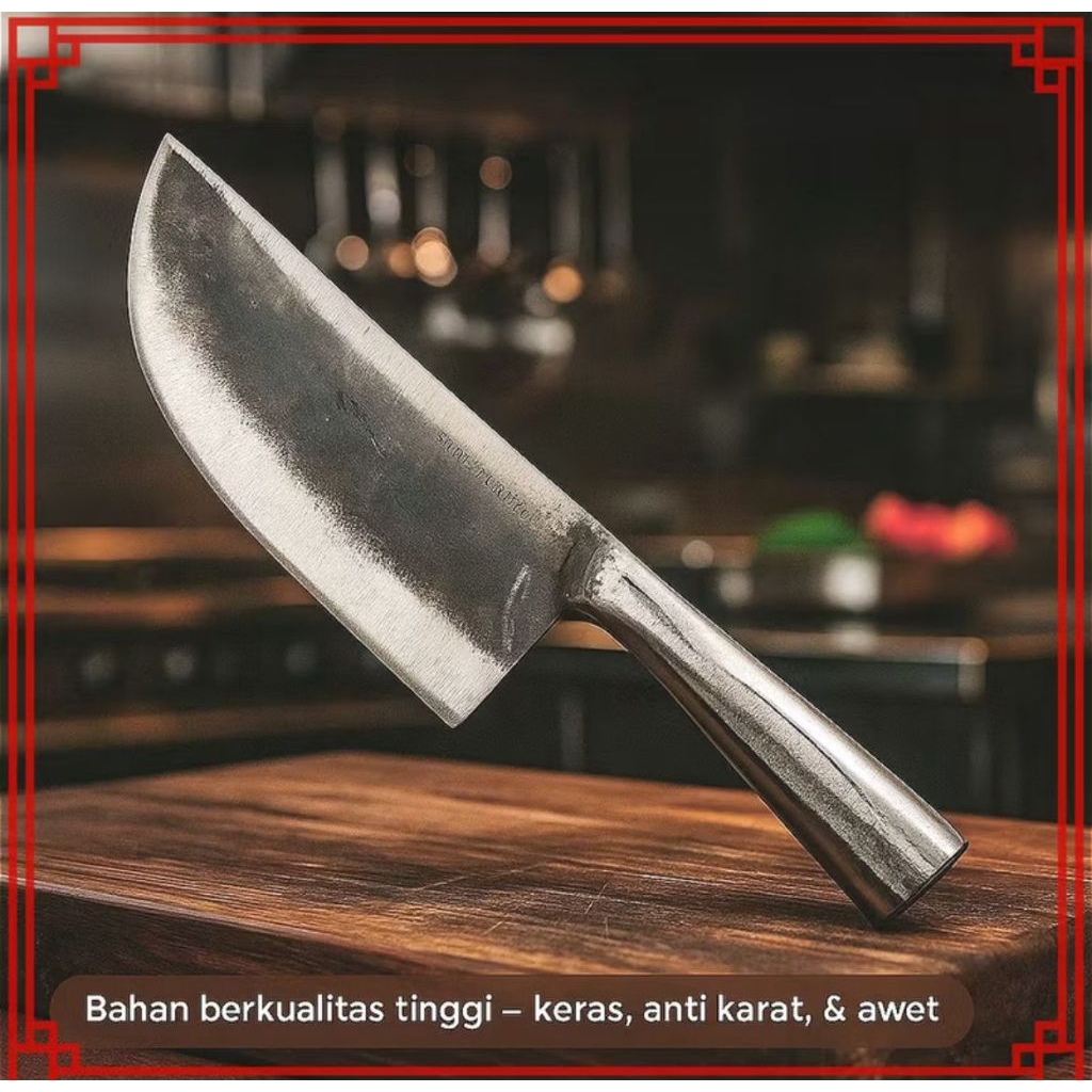 Pisau Lancip Cacah Daging Tulang Dan Seset Daging Pisau Cacah Ayam