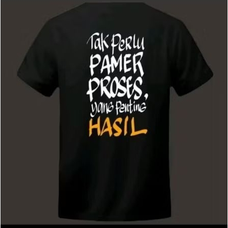 Kaos Distro Yang Penting Hasil Kaos Distro Unisex