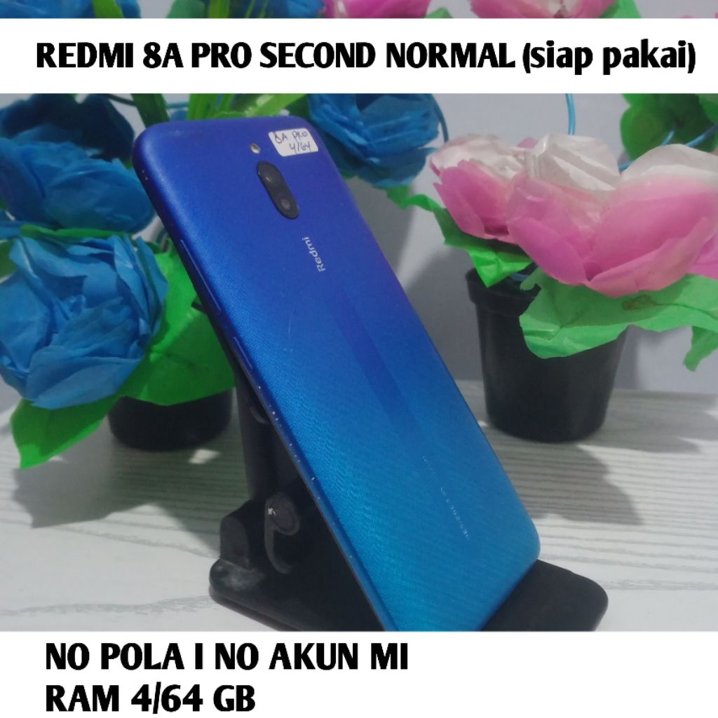 (SIAP PAKAI) REDMI 8A PRO NORMAL SECOND