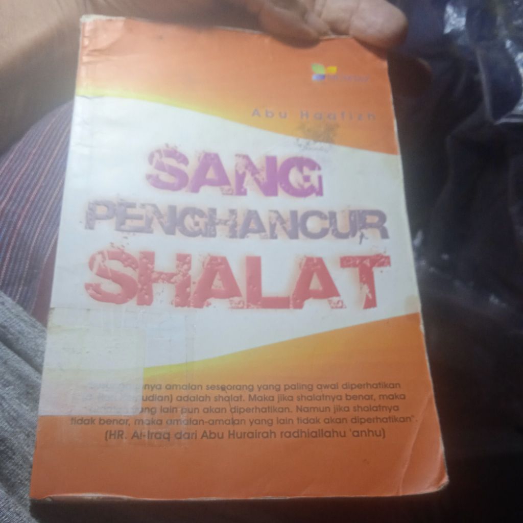 buku Sang Penghancur Shalat, buku original