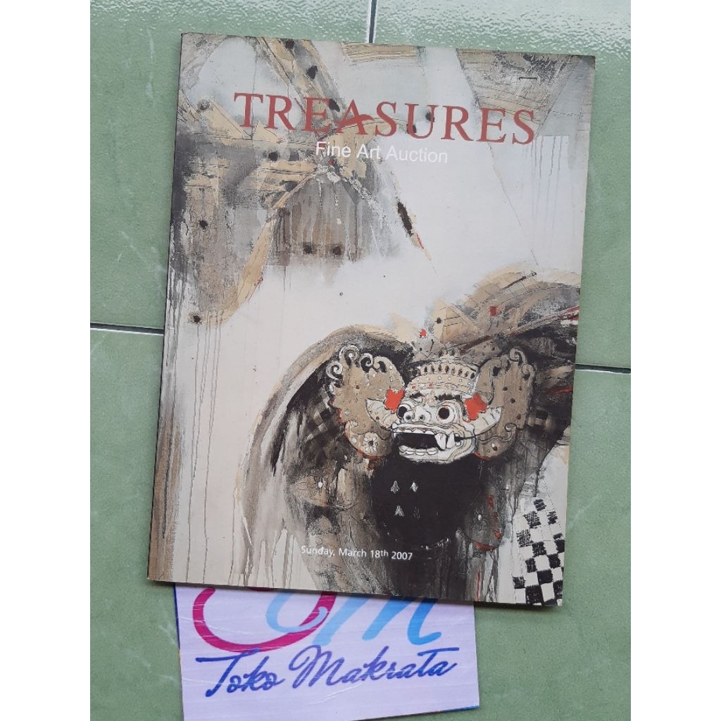 katalog pameran seni lukisan TREASURES