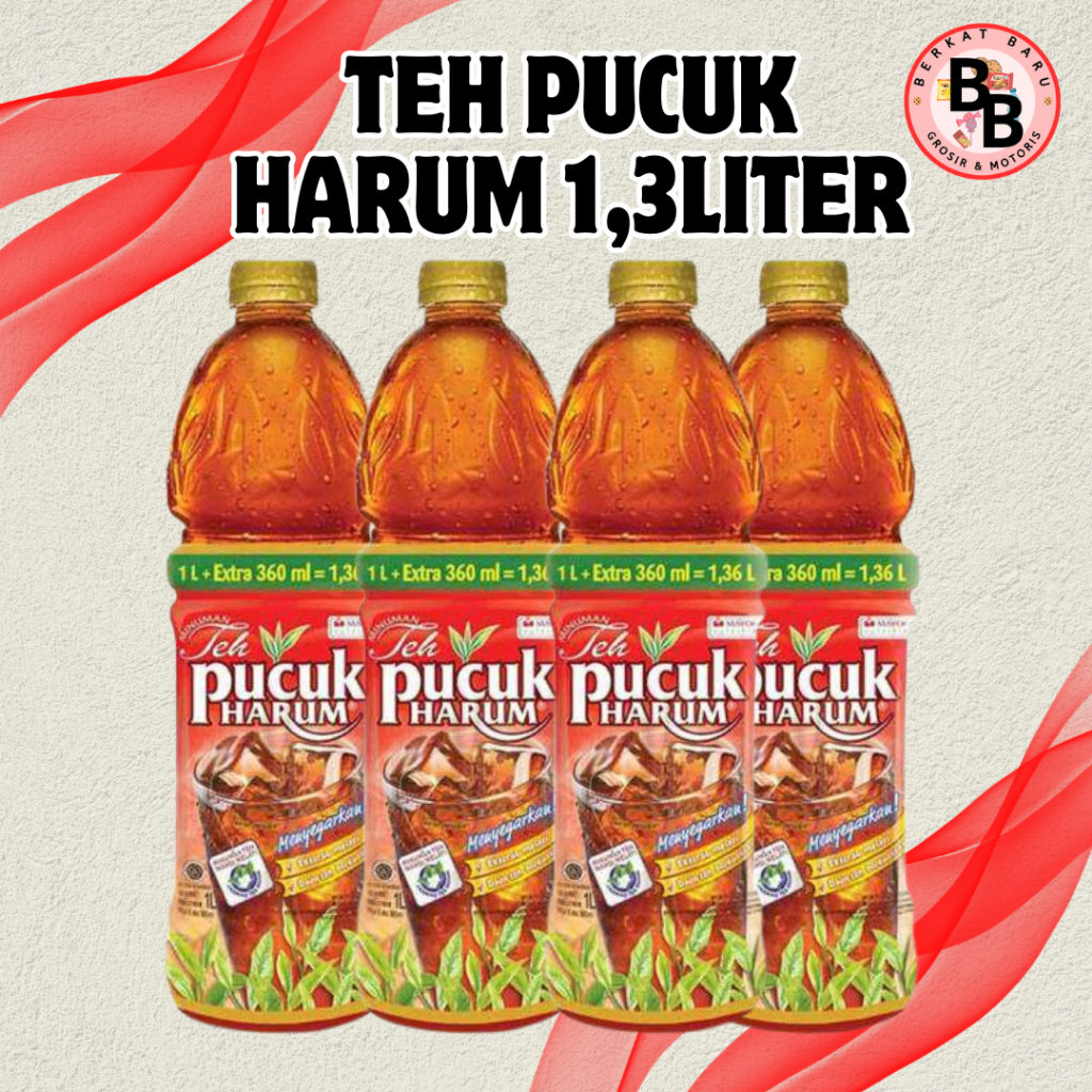 [BB SNACK] TEH PUCUK HARUM BOTOL 1,3Liter